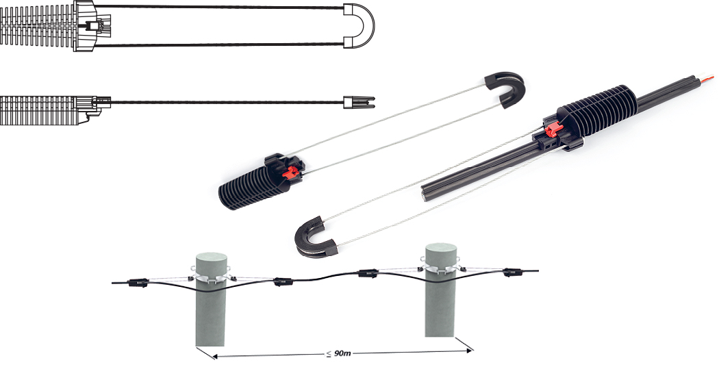 ANCHORING CLAMP PA 48 ADSS