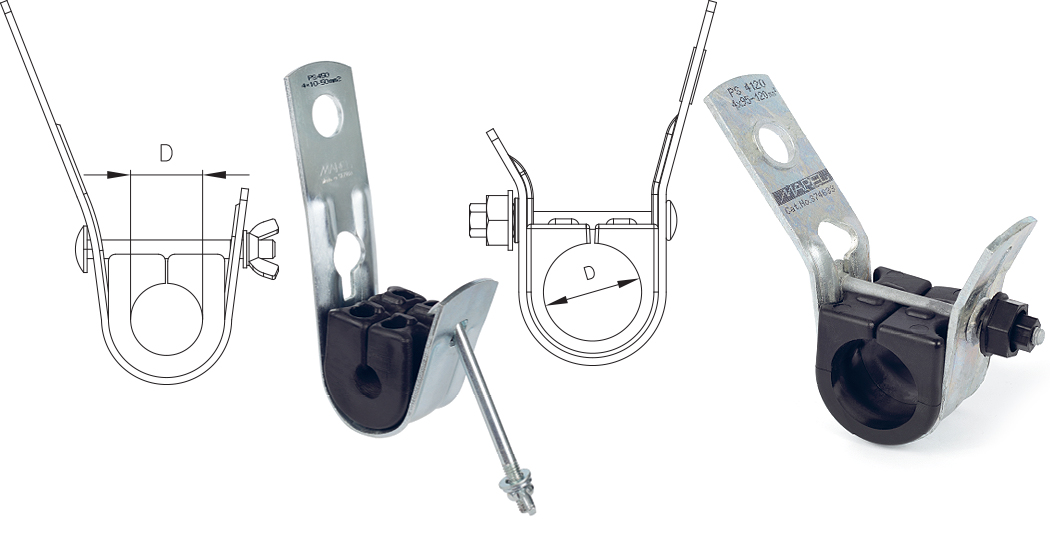 SUSPENSION CLAMP PS ADSS