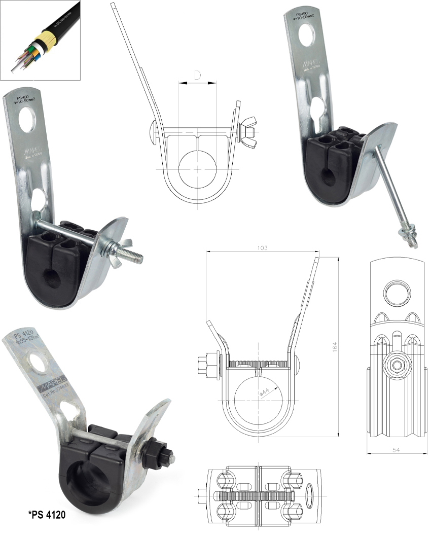 SUSPENSION CLAMP PS