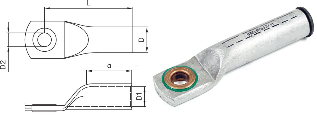 CEVASTE AlCu PAPUČICE ZA PRESOVANJE