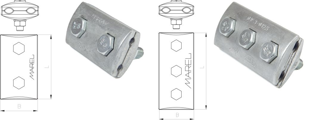 AlAl GROOVE CLAMP