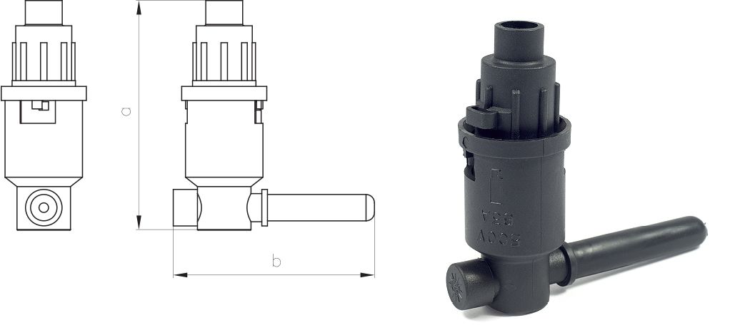 AERIAL FUSE-HOLDER VOS
