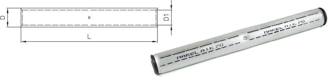ALUMINIJUMSKE KOMPRESIONE SPOJNE ČAURE ZA PRESOVANJE