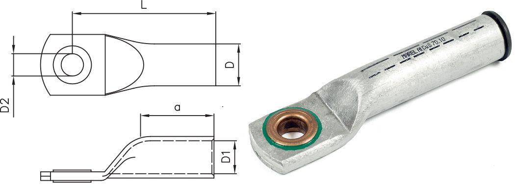 CEVASTE AlCu PAPUČICE ZA PRESOVANJE
