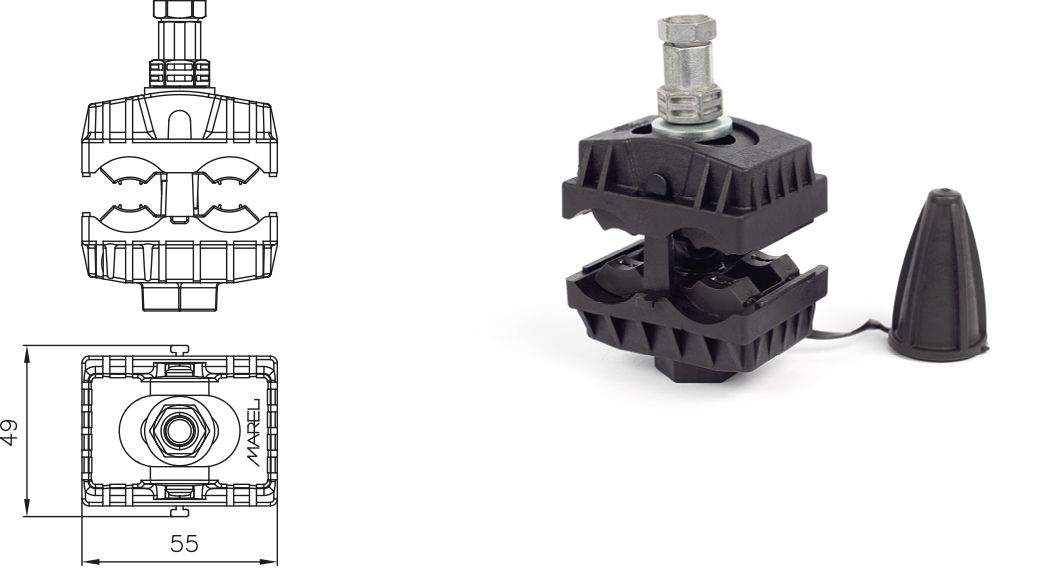 PIV CC 35-70/35-70 mm²