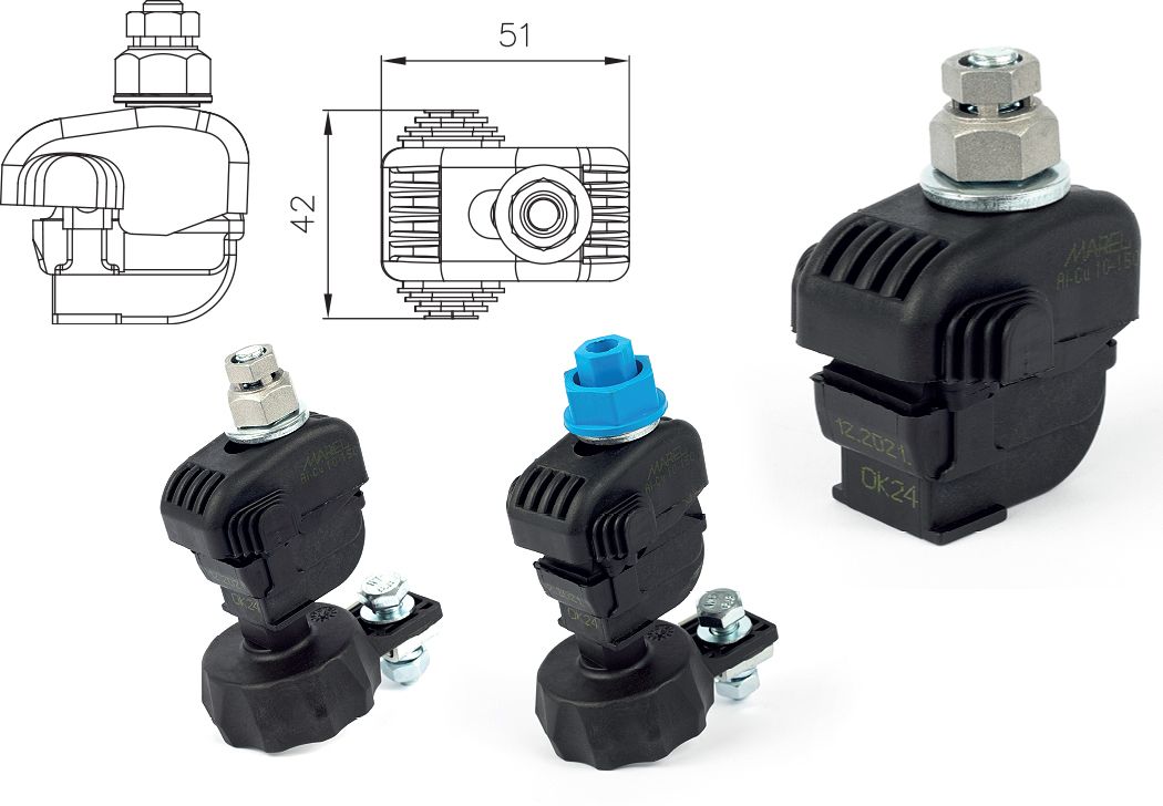 IZOLOVANA STEZALJKA RBB AlCu 10-150mm²